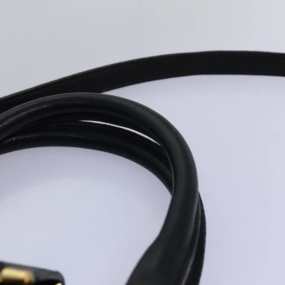 SAINT LAURENT Cavass Chic Mini Hand Bag Leather 2way Black 311222 Auth yk12857 - Picture 14 of 16